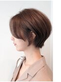 大人ショート/ショートボブ/軽めシルエット