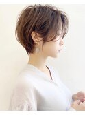 ショートボブ髪型20代30代40代50代前髪あり前髪なし面長丸顔小林