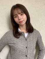 ガーデン ミサト 三郷中央(garden misato) 簡単可愛いワンカールミディアム/ブリーチなしブラウンベージュ