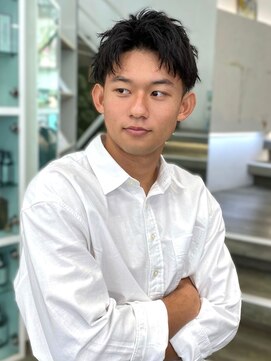 ロイオブジゼル(roi of GiseL) スパイキーショート　メンズショート　アップバング　爽やか