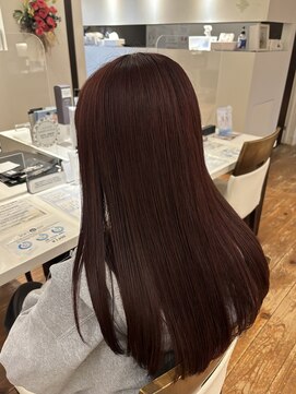 アンジュール ヒルズ(UNJOUR HILLS) ワインレッド×ヘアケア