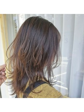 メルク(merc.) ヘルシーレイヤー×今っぽウルフ♪【merc.松下】