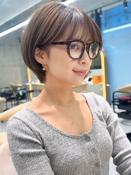 ロンドブルーム 天神大名店(Lond Bloom) 耳にかけても美しいショートヘア/イメチェンヘアスタイル