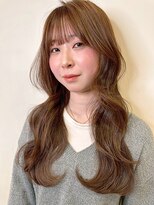 イーストハムネオ(EAST HAM NEO) 韓国風レイヤーロング/透明感ヘーゼルブラウン