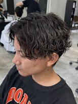 エデアンルクラ 下通(EDEAN Leclat)&nbsp;熊本メンズパーマ 波巻き ツイスパ MEN'S HAIR