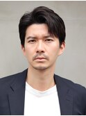 爽やか73風ヘアビジネスマンヘア<理容室>シェービング眉毛