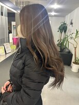 キング 高槻(K!ng)&nbsp;縮毛矯正髪質改善ハイライトレイヤーカット枚方美容室エクステ