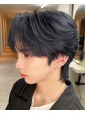 【LICCA  NOE】韓国風毛流れマッシュウルフ