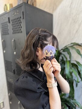 ヴァイス 渋谷店(VAICE) ライブ前ヘアセット/編み上げツイン/ハーフツイン