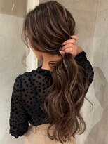 ジルブラン(JIL BLAN)&nbsp;ハイライトバレイヤージュダブルカラー20代30代40代グレージュ