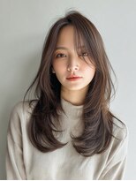 リジェール 鶴舞店&nbsp;レイヤーロング/ハッシュカット/シルキーベージュ/鶴舞/髪質改