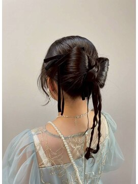 ポールワークス 初台(pourl works) カチモリりぼんアレンジ♪