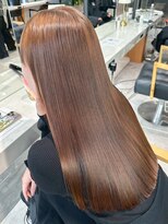 シオン(shion)&nbsp;ロングミルクティー大人ガーリー韓国ヘア_ba579961