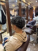 リットジェンツ 千葉(Lit Gents)&nbsp;ホワイトメッシュ×ツイストスパイラル