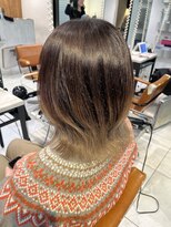 プライズ 所沢プロぺ通り店(prize)&nbsp;グラデーションカラー/レイヤーボブ/ミルクティーベージュ/所沢