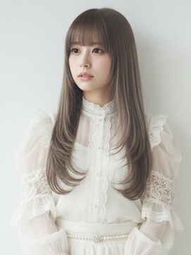 パル ミーツ(pal meets) さら艶透明感ベージュ×レイヤーカット
