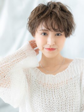ドクターズサロン LAB 小山店 フレンチカジュアルニュアンスパーマショートu小山20代30代40代