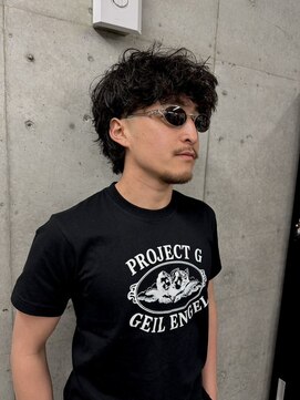 ザスーツブラザーズ(THE SUITS BROTHERS) MEN'SHAIRワイルドパーマ×ネオウルフ