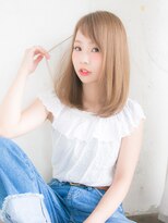 リリアン 表参道(relian)&nbsp;ベージュカラーで透明感のある髪に☆relian