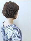 ミントアッシュ×極細ハイライト