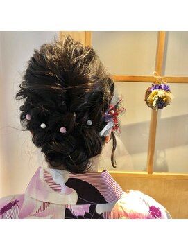 ネオリーブニコ 大井町店(Neolive Nico) 大井町　美容室　ネオリーブニコ　浴衣アレンジ