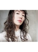 LONG【暗髪・ウェーブ・ツヤ】