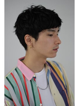 ブークル(boucle) 好感度セミウエット無造作ショートスタイル