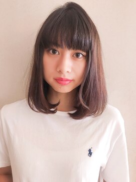 ロンド シャルム 吉祥寺(Lond charme) ツートンカラーデザインカラー似合わせカットミディアム