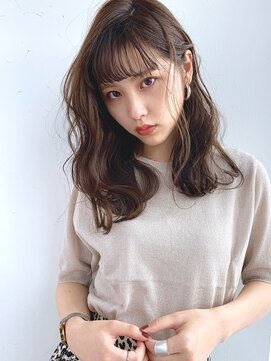 ラボヌールヘアーノーブル 新越谷店(La Bonheur hair noble) ナチュラルウェーブエアリーミディ