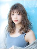 【副店長シバタ】ほつれウェーブ×シースルーバング×ゆるふわ