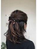 華やか可愛いヘアアレンジ♪