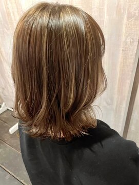 ココカラヘアー ニコ(cococara hair nico) ミルクティーベージュ /ハイライト/インナーカラー☆