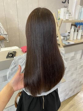 ジュエ ヘアー デザイン(Jue hair design) ツヤ髪マロンブラウン