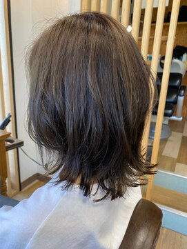 クート 東川口(ku-to) ボブウルフ×くびれスタイル×アッシュシルバー【東川口】