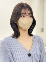 ノク 渋谷(nok)&nbsp;外ハネボブ_イメチェン美髪外ハネボブホワイトブロンド