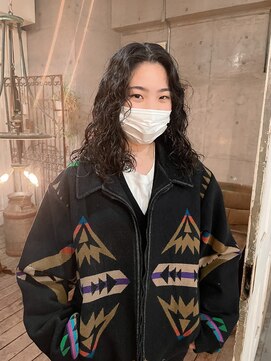 メーヴェ(Mowen) [ 黒髪パーマ ]