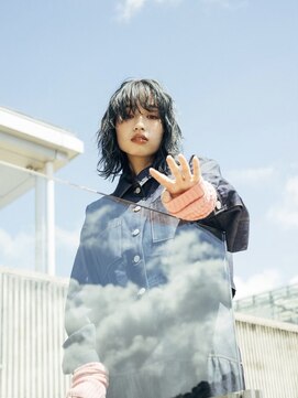 マイ ヘア デザイン 岡崎(MY hair design) 大人可愛いゆるふわニュアンスパーママレットヘア20代30代40代