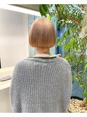 ミニボブ☆ケアブリーチ☆クリームベージュ