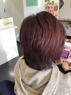 ジャスミン ダブルカラー　ピンクモーブアッシュ