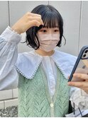 ボブ ミニボブ 丸みボブ