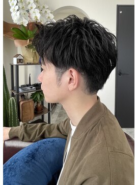 トゥーユー(to You) メンズカット×アップバング 10代20代30代40代50代