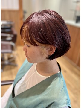 ヘアデザイン エソラ(hair design esora) 柔らかボブ#フェイスフレーミング#顔周りの白髪が気になる方も◎