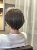 丸みショート/大人丸みショートボブ