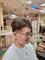 アポロカットステージ 相模大野店&nbsp;アップバング/ツーブロックマッシュ<理容室>[メンズ/相模大野]