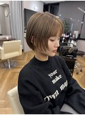 ショートヘア 大人ショート ウルフ 三宮 元町