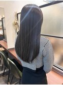 髪質改善ストレート_黒髪ロング