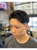 リバースパーマ フェード メンズパーマ メンズショート