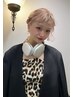 【奥村宇生限定】“白髪ぼかしハイライト+カラー+カット　¥19,250→¥13,000”