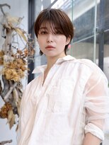 エムスラッシュ 横浜元町店(M.SLASH)&nbsp;透けバング/こなれ感/ショートウルフ/ダークアッシュ/元町