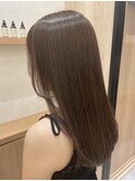 オリーブベージュ/ベージュカラー/艶カラー/透明感